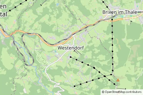 Mapa Westendorf