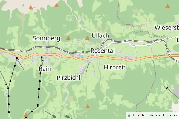 Mapa Leogang