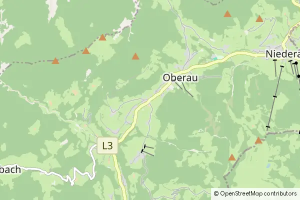 Mapa Wildschonau