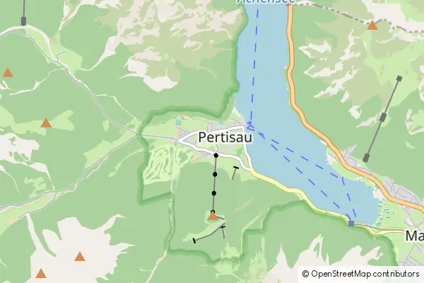 Mapa Pertisau