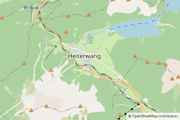 Mapa Heiterwang