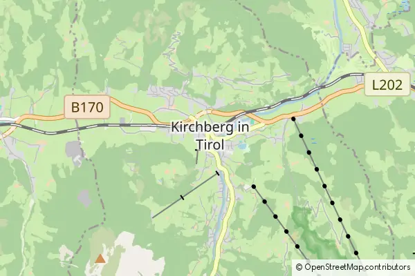 Mapa Kirchberg