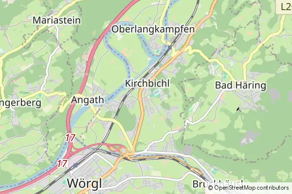 Mapa Oberndorf