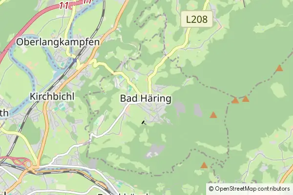 Mapa Bad Haring