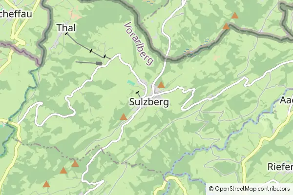 Mapa Sulzberg