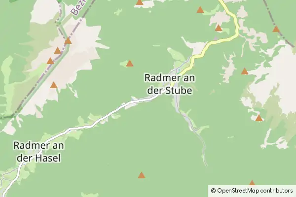 Mapa Radmer