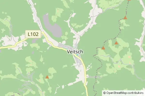 Mapa Veitsch