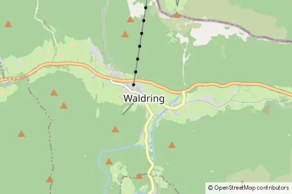 Mapa Waidring