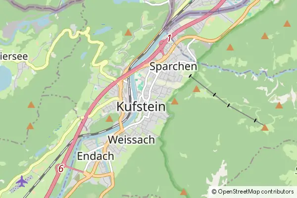 Mapa Kufstein