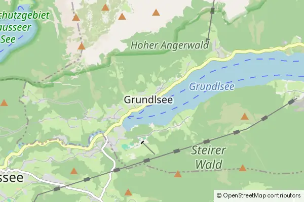 Mapa Grundlsee