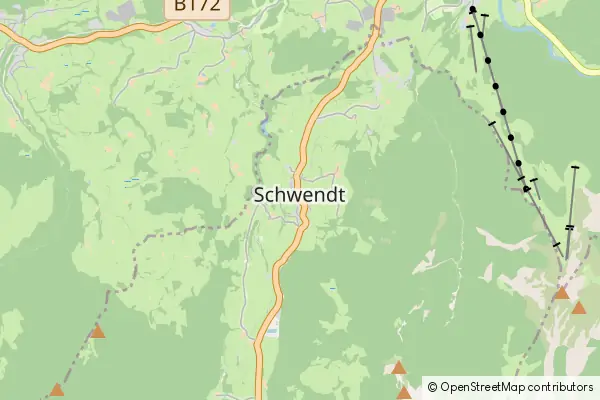 Mapa Schwendt