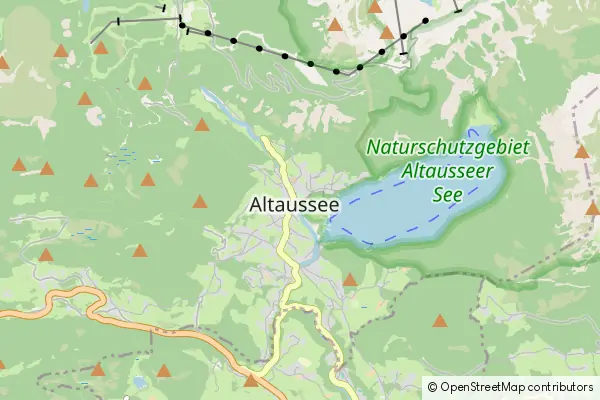 Mapa Altaussee