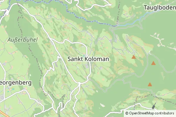 Mapa Sankt Koloman