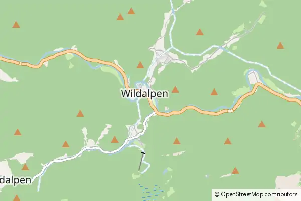 Mapa Wildalpen