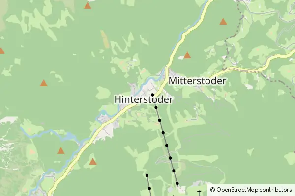 Mapa Hinterstoder