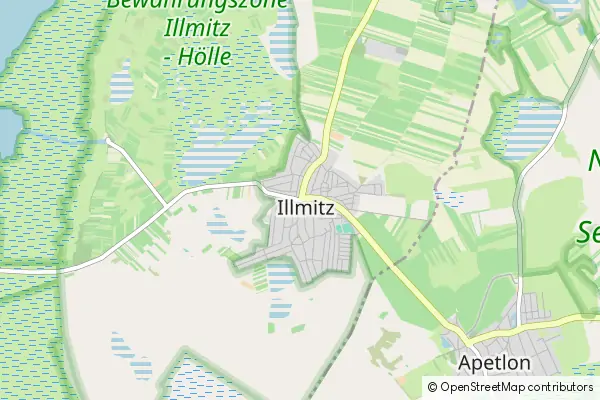 Mapa Illmitz