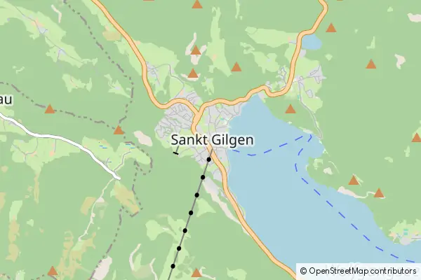 Mapa St Gilgen