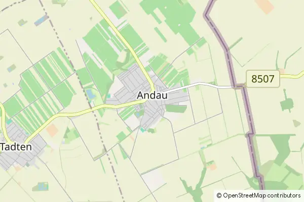 Mapa Andau