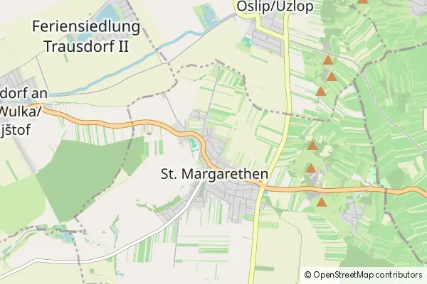 Mapa St. Margarethen