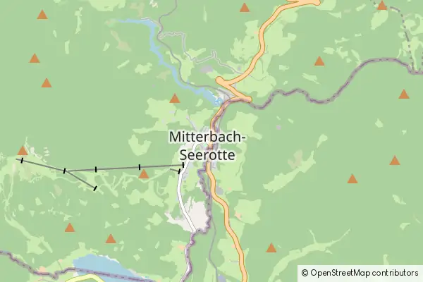 Mapa Mitterbach