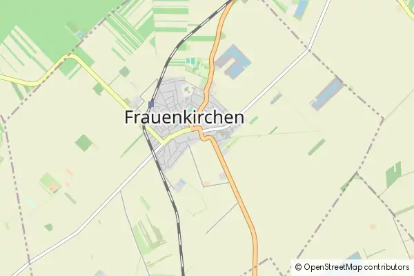 Mapa Sankt Andra bei Frauenkirchen