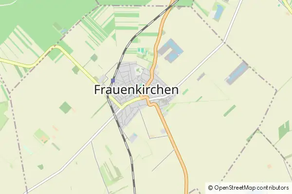 Mapa Frauenkirchen