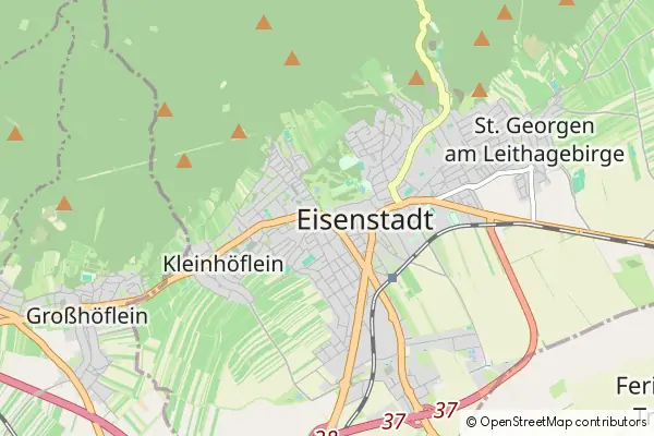 Mapa Eisenstadt