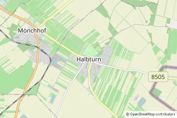 Mapa Halbturn