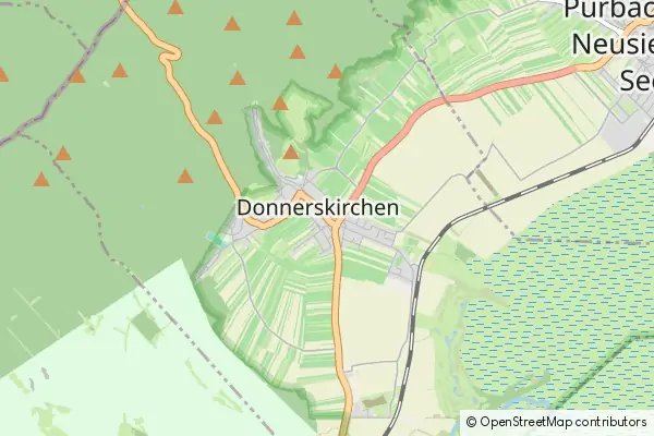 Mapa Donnerskirchen