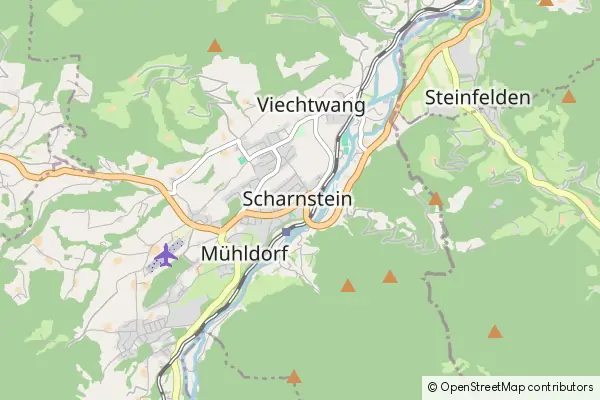 Mapa Scharnstein