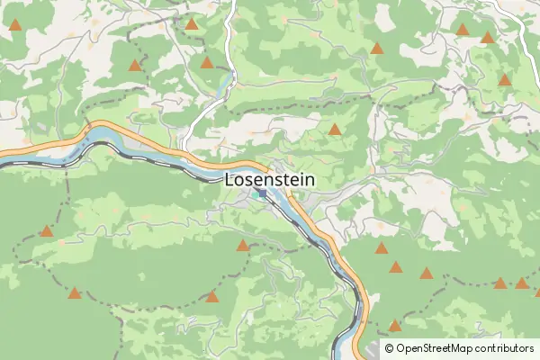 Mapa Losenstein