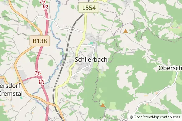 Mapa Schlierbach