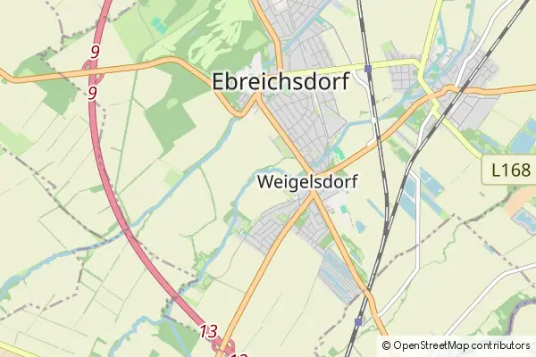 Mapa Ebreichsdorf