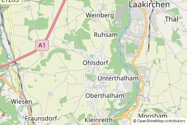 Mapa Ohlsdorf