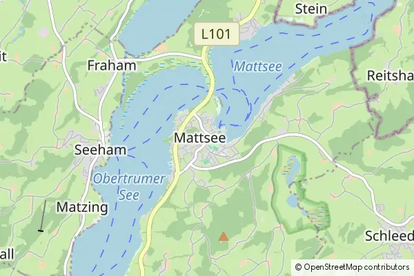 Mapa Mattsee