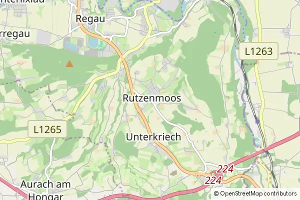 Mapa Rutzenmoos