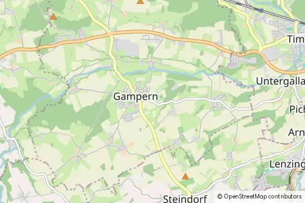 Mapa Gampern