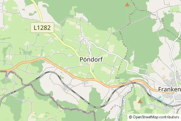 Mapa Pon-dorf