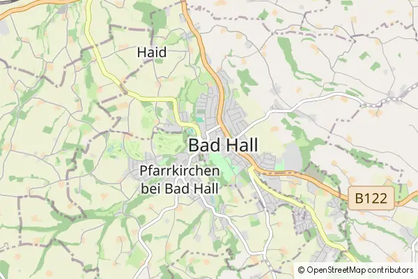 Mapa Bad Hall