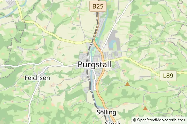 Mapa Purgstall