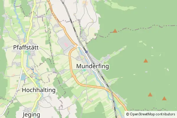 Mapa Munderfing