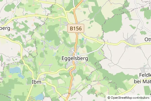 Mapa Eggelsberg