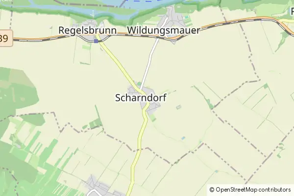 Mapa Scharndorf