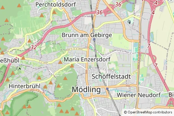 Mapa Maria Enzersdorf