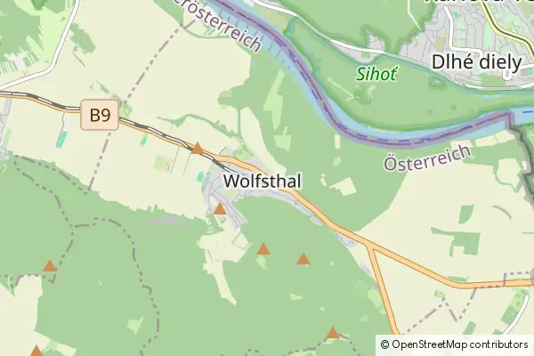 Mapa Wolfsthal