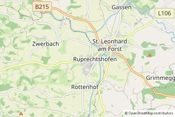 Mapa Ruprechtshofen