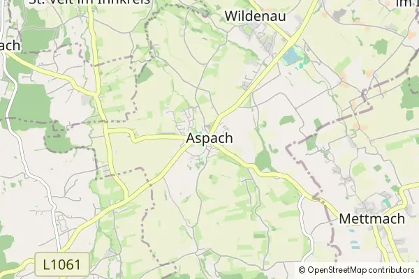 Mapa Aspach