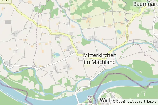 Mapa Mitterkirchen im Machland