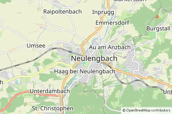 Mapa Neulengbach