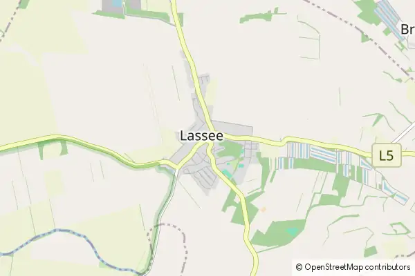 Mapa Lassee